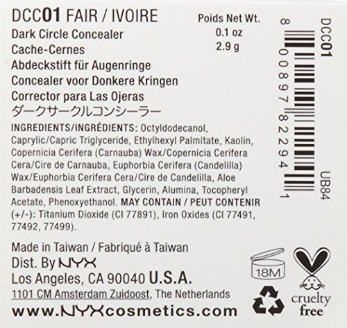NYX Dark Circle Concealer Fair - 3