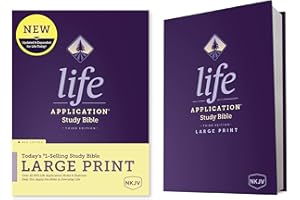 NKJV Life Application Study Bible, Third Edition, Large Print (Hardcover, Red Letter): Nkjv Life Application Study Bible, Red Letter