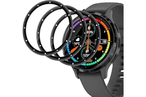 Beukei (3 Pack) Screen Protector Compatible for Garmin Venu 3s, Tempered Glass, Touch Sensitive, Case Friendly, 9H Hardness, Anti-Shatter, Film