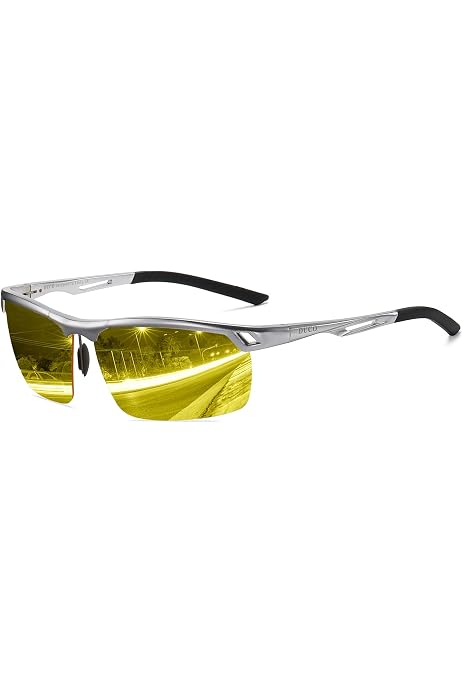Lunettes Polarissées Saulmann SM6787 - Conduite Jour/Nuit, Protection UV | Pour Sport