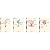 Keskin Color 20x28 100 Yp Kareli Sert Kapak La Plume Balloons Defter