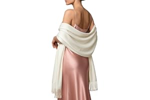RIIQIICHY Hiver Chaud Écharpe Pashmina Châle Etole Foulard Femmes Longues Grandes Douces