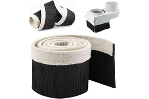 Nizirioo nylon gravyrmaskin, dammborste, 1 m x 70 mm vakuumborste för gravyrmaskin, gravyrmaskin, dammborste, för CNC-fräs, spindelmotor, dammborste