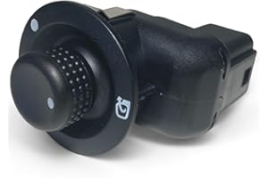 AUTOCRAFT Bouton Interrupteur de commande de rétroviseur compatible pour Renault Clio 4 Modus et Captur I OEM 8200676529 8200214921