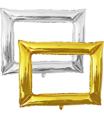 Henbrandt Telaio Gonfiabile Per Zimmer 88 Cm – Cornice Passeggio Gigante Per Scherzo, Costume OAP, Accessorio Cabina Fotografica E Feste