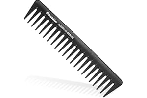 ‎STÖRTEBEKKER SHAVING ACCESSORIES NEU: Störtebekker® Premium Styling Kamm Herren - Bruchfester Haarkamm Herren Grob - Carbon Kamm Männer grobzinkig - 19cm Antistatischer Styling Haar Kamm - für Haare & Bart - Für das perfekte Finish