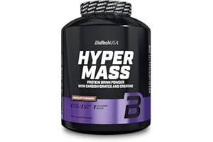BioTechUSA Hyper Mass | Prise de masse avec mélange de glucides et de protéines | Créatine micronisée | Sans gluten, 4 kg, Chocolat