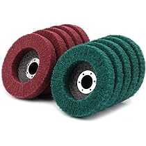 thumbnail image 2 of 10 Pack 4.5" Nylon Flap Wheels – Polishing Buffing Pad Grinding Disc For Angle Grinder 2 of 6