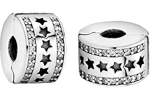 Rimgoris Breloque en argent sterling 925 pour femme, bracelet, collier, piercing en forme de cœur, flèche famille pour toujours brillant, symbole éternel, serrure et clé en forme de cœur, I LOVE YOU