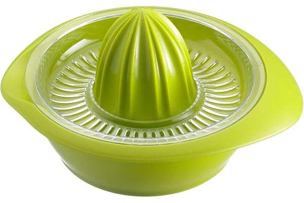 Westmark Citrus Juicepress med behållare, Diameter: 18.7 cm, Kapacitet: 0.5 liter, Plast, Limetta, Apple Green, 3091227A