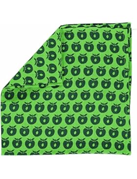 Smafolk Tuch Apfel 70 x 70 cm apples grün