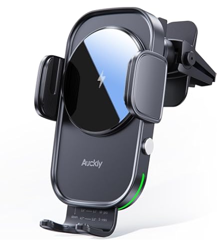 AU 15W Fast Wireless Charging Car Charger Mount Automatic Clamping Phone Holder - View #11