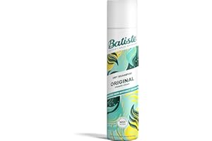 Batiste Dry Shampoo Original 350ml, Fresh & Clean Fragrance, No Rinse Spray to Refresh Hair in Between Washes