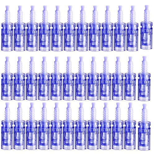 12 pines/36 pines/42 pines Nano Microneedle Cartuchos 50pcs para Electric Auto Ultima A6 Dr.Pen Anti-Edad Arrugas Belleza Dispositivo de Cuidado de la Piel Sello Derma Pen