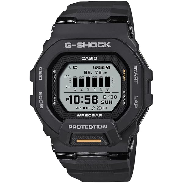 Buy CASIO G-Shock GBD-200-1JF [20 ATM Water Resistant G-Squad