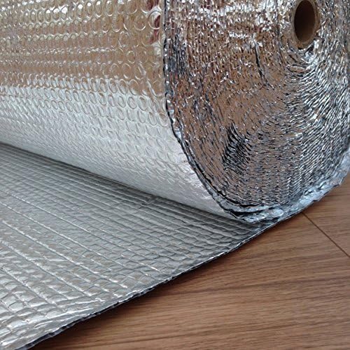 Solar Bay Double Foil Bubble Insulation Metallic Polymer 0.6mx10m