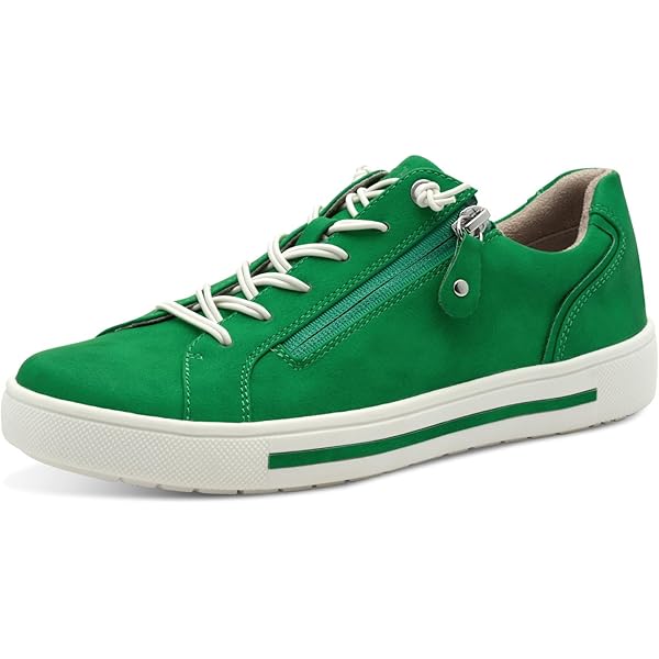 Jana Damesballerina's met sleehak Vegan, zilver, 40 EU