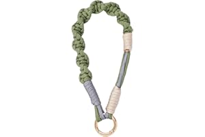 CHUQING Chaîne de téléphone portable courte dragonne de téléphone portable dragonne court bracelet lanière de poignet