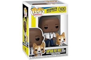 Funko! Pop! & Buddy: BNN - Captain Ray Holt with Dog - Brooklyn Nine-Nine - Figurine en Vinyle À Collectionner - Idée De Cadeau - Produits Officiels - Jouets pour Les Enfants Et Adultes