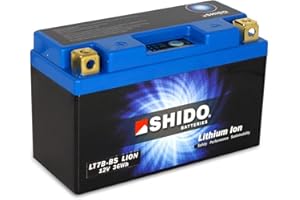 SHIDO LT7B-BS LION -S- Lithium-Ion Battery-Blue