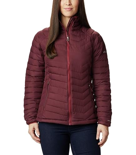 COLUMBIA W POWDER LITE II VEST DARK STONE - Wandel donsjack COLUMBIA W POWDER LITE II VEST DARK STONE - Wandel donsjack