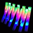 32 PCS Foam Glow Sticks Bulk,3 Modes Flashing LED Light Sticks Glow in The Dark Party Supplies Light Up Toys for Parties,Weddings,Concerts,Christmas,Halloween