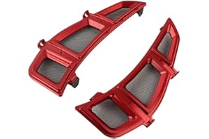 MOQIAOSEIKO Motorrad Kühlergrill Grill Schutz Lufteinlass Abdeckung Kompatibel mit Vespa GTS125 GTS300 GTS 125 300 Super 2023 2024