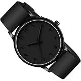 VIRAKTI Silicone Strap Analog Watch for Men, Round Dial Everyday | Stylish round analog dial with a clean, modern everyday design.: 