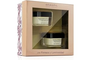atashi | Set regalo | Crema idratante intensiva + Crema illuminante anti-macchie | 50ml + 50ml
