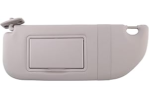 CYSJ Beauneo Panneau D'Ombrage de Bouclier de Pare-Soleil IntéRieur de Voiture pour 301 C3 98038433DS CCTé Gauche, Gris, (500075078A1)