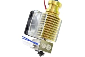 Genuine E3D V6 Gold HotEnd for 3D Printer - Fully Assembled (1.75mm) (12V)