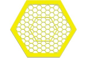 FEAOLALA Schwimmende Bieneninsel Verwendung für Bienenbecher Bienenbewässerung Schwimmende Bienenwasserinsel Schwimmende Bieneninsel für Bienen im Garten, Bienenwasserspender in Bienenstockform (Gelb)