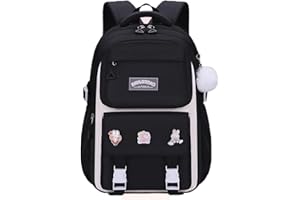 LANSHIYA School Bag for Girls Cute Kids Backpack for Elementary,Travel Rucksack for School