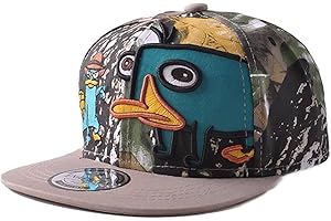 Tomicy Baseballmütze Kinder Kind Sonnenhut Spinne Stickerei Hip-Hop Cap Baseball Kappe Hut Verstellbare Camouflage Baumwolle Truckers Hat für Kinder