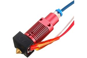 VECORLER Hictop CR-10S Pro Hotend CR-10S Pro V2 Hotend z aluminiowym blokiem grzewczym 0,4 mm dysza MK8, czarna, silikonowa osłona do drukarki 3D CR-10S Pro, CR-10S Pro V2