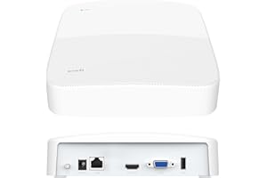 ‎TENDA Tenda NVR 8 Kanały - Nadzór Rejestrator Wideo, Obsługa kamery 8MP/6MP/5MP/4MP/3MP/1080P/720P/D1, H.265+, HDD(do 10TB)/Cloud Storage, Przełącznik PoE/Non-PoE 80H