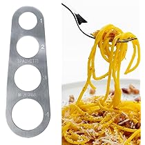 Set 4 Pezzi Utensili Per Spaghetti In Acciaio Inox - Pinze, Forchettone E Righello Dosatore - Foto 11