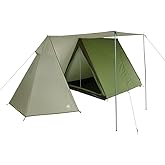 10T Hauszelt für 3 Personen, Farben & Art des Vorbau zur Wahl - Vorraum mit Vorder- oder Seiteneingang, wasserdichtes Hauszel