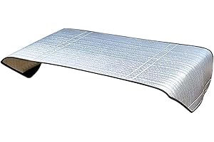 SNOWCHECKING Copertura condizionatore esterno,Protezione solare Copertura per condizionatore d'aria, copertura protettiva per condizionatore d'aria, unità esterna impermeabile, isolamento in foglio di alluminio