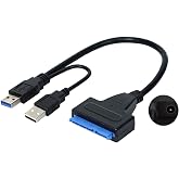 4741 Usb 3.0 2.5 3.5 In&ccedil; Sata Ssd Hdd Hard Disk &Ccedil;evirici D&ouml;n&uuml;şt&uuml;r&uuml;c&uuml; Adapt&ouml;r Kablosu