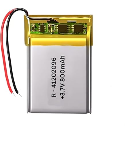 EEMB Lithium Polymer Battery 3.7V 340mAh 502040 Lipo Rechargeable Pack Wire Jst Connector Speaker Wireless Device Confirm Device Polarity Before Purc - View #3