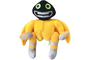 Benolls My Singing Monsters Plush Wubbox Plush My Singing Monsters Plüschtier,My Singings Monsters Wubbox Plush Game Figure Doll Plush Toy for Children,Friends and Game Lovers（Yellow）