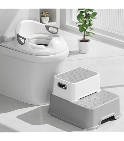 DEANIC Toiletbril voor kinderen met opstapje en potje