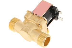 Electrovanne électrique - Electrovanne électrique en laiton 1/2 "DC 12V normalement fermée pour le contrôle de l'eau