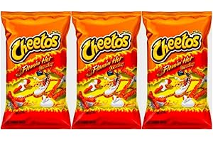 CANDYLAND SWEETS Cheetos Flamin Hot Crunchy 225 g (confezione da 3)
