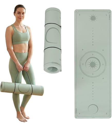 Yogamat van kurk - getest met zeer goed - 5 mm dikte - antislip, veganistisch en duurzaam - yogamat van kurk en rubber inclusief yogatas Yogamat van kurk - getest met zeer goed - 5 mm dikte - antislip, veganistisch en duurzaam - yogamat van kurk en rubber inclusief yogatas
