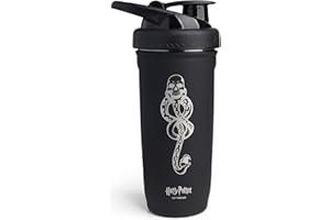 Smart Shake Reforce Stainless Steel Harry Potter Dark Mark Shaker Bottle (700 ML /30oz) | Light Weight Resistance Sports Shaker Bottle with a Soft Lid | Leakproof, BPA Free & DEHP Free