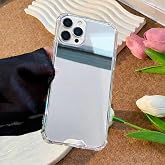 Lavderuar İPhone 14 Pro İle Uyumlu Y&uuml;ksek Kalite &Ouml;zel &Uuml;retim Aynalı Kamera Koruma &Ccedil;ıkıntılı Parlak Kapak Telefon Kılıfı Kılıf