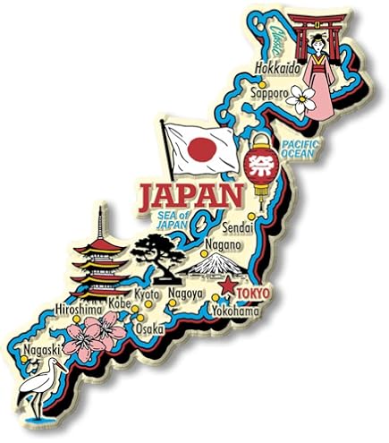 Oregon state mappa e punti di riferimento collage Fridge Collectible souvenir Magnet Ccp