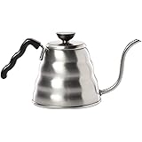 HARIO Cd Buono Vattenkokare, Rostfritt Stål, 1,2 Liter, Silver